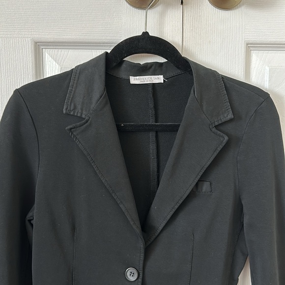 Frederick Ian Blazer Sweatshirt Black - Picture 2 of 7